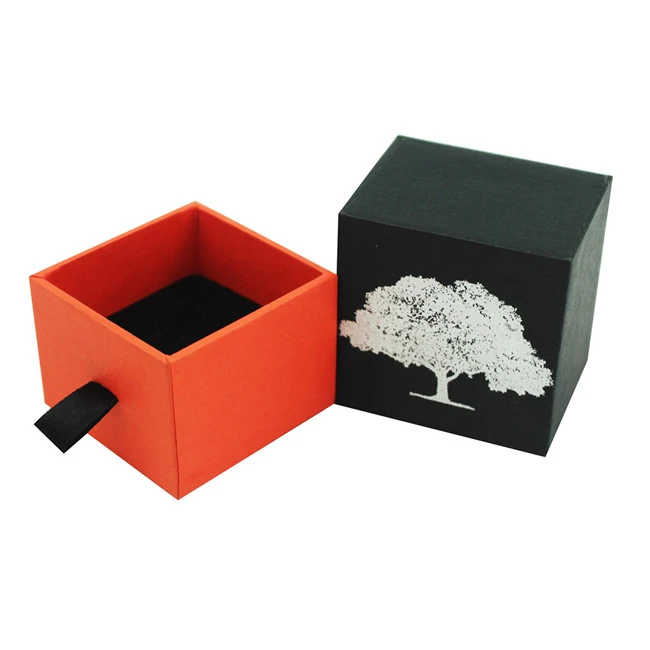 Pequenas caixas de presente Preto Mini caixas de embalagem